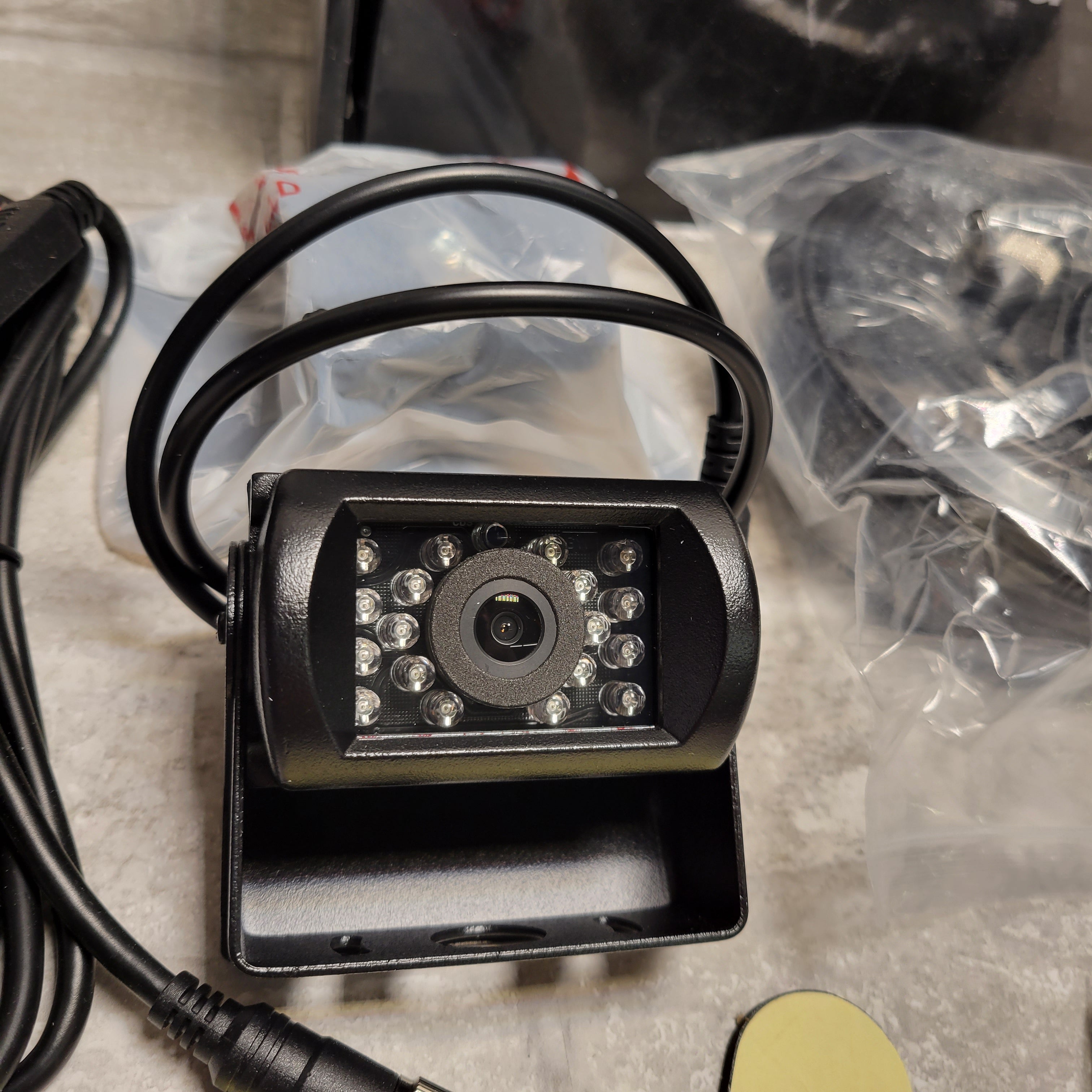 7" Monitor Bus Backup Camera System With Remote (8045409796334)